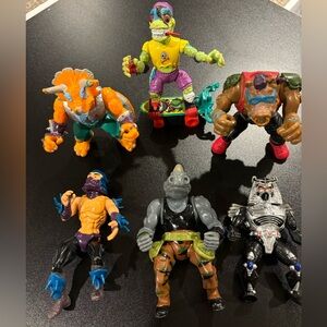 Vintage TMNT villains.